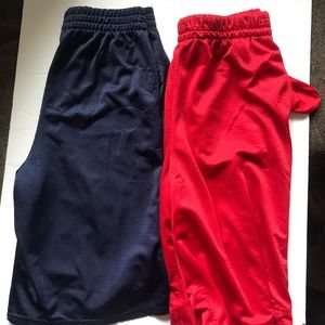 Bundle of two boys Mesh athletic shorts
